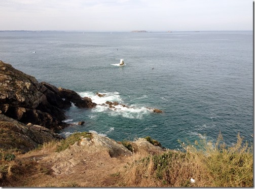 2014-09-28 Walk to St Malo - Driving to Mont St Michel (3)