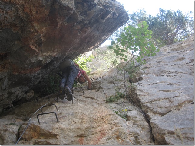 150905 France- Via Ferrata de la Falaise (19)