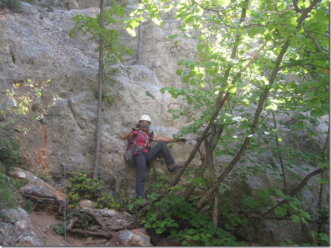 150905 France- Via Ferrata de la Falaise (23)