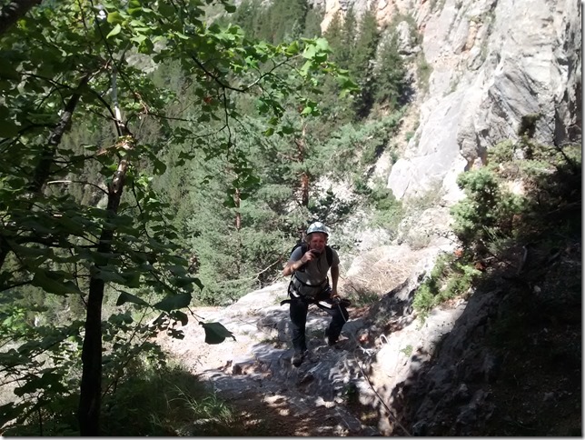 150905 France- Via Ferrata de la Falaise (24)