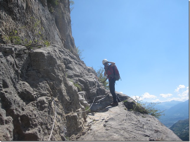 150905 France- Via Ferrata de la Falaise (28)