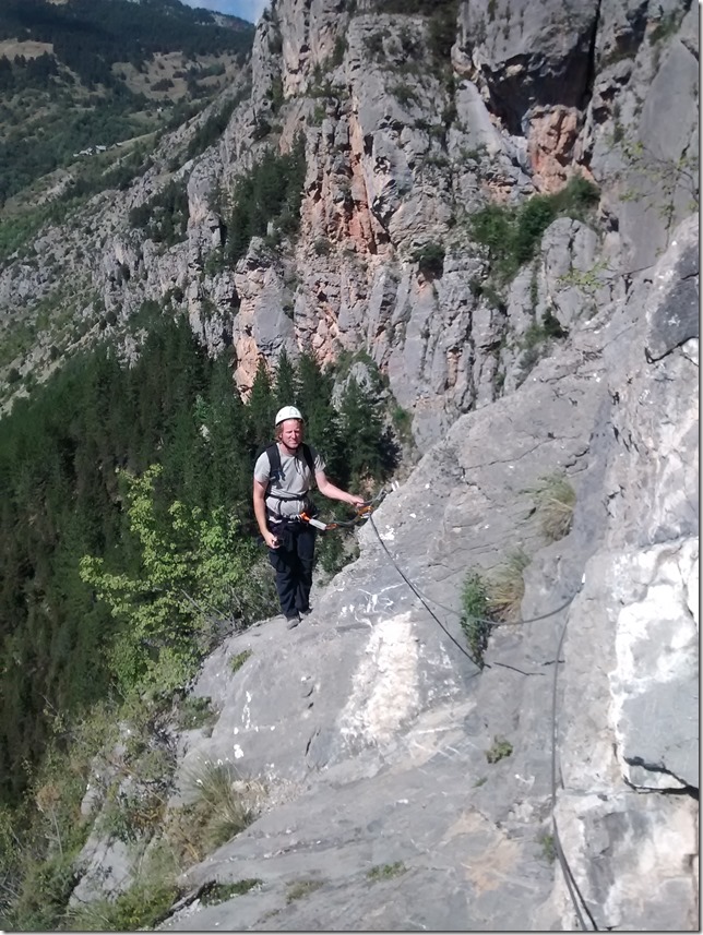 150905 France- Via Ferrata de la Falaise (35)