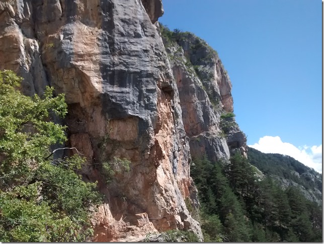 150905 France- Via Ferrata de la Falaise (38)