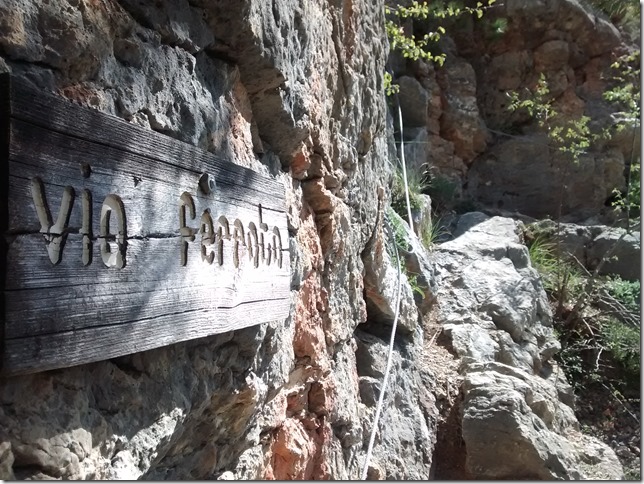 150905 France- Via Ferrata de la Falaise (3)