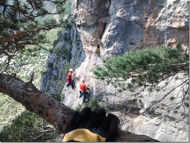 150905 France- Via Ferrata de la Falaise (46)