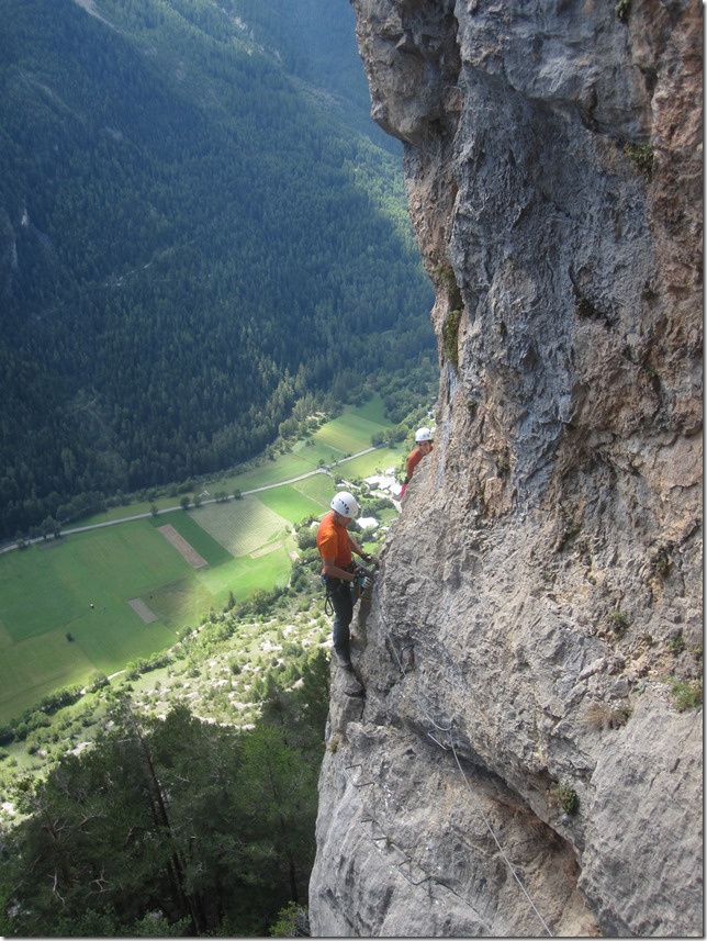 150905 France- Via Ferrata de la Falaise (49)