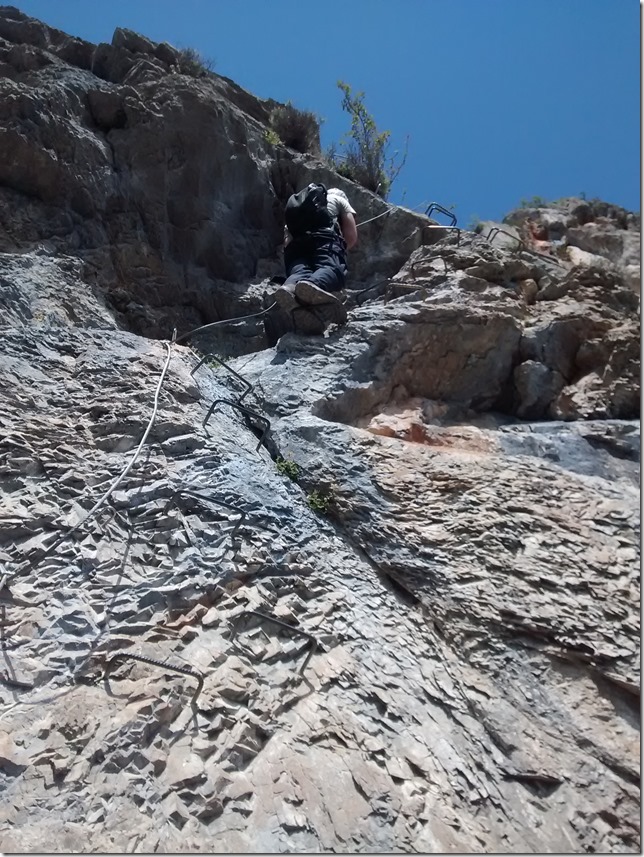 150905 France- Via Ferrata de la Falaise (52)