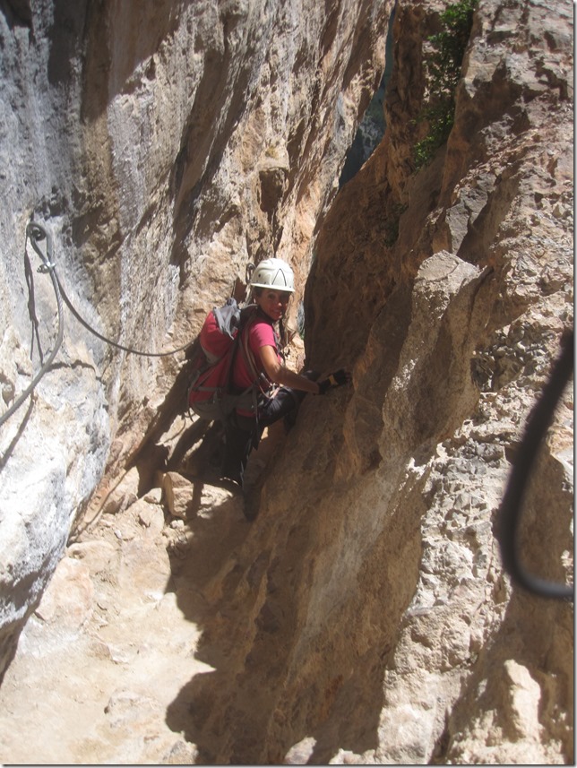 150905 France- Via Ferrata de la Falaise (56)