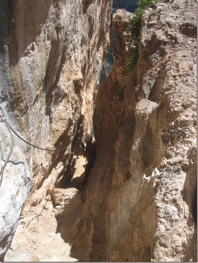 150905 France- Via Ferrata de la Falaise (57)