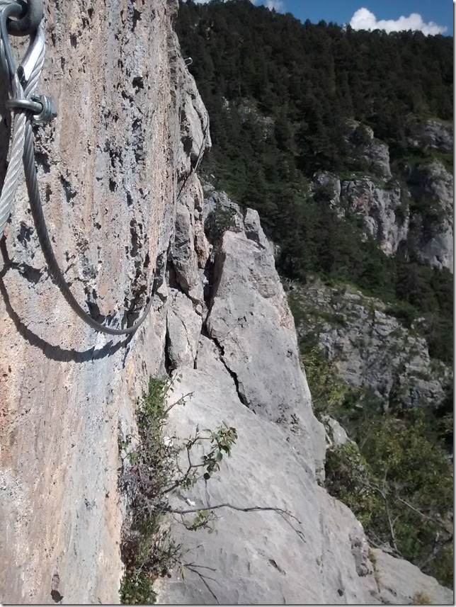 150905 France- Via Ferrata de la Falaise (63)