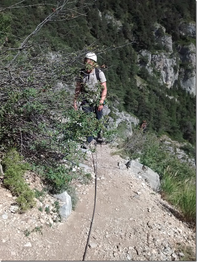 150905 France- Via Ferrata de la Falaise (65)