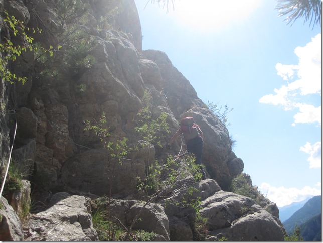 150905 France- Via Ferrata de la Falaise (6)