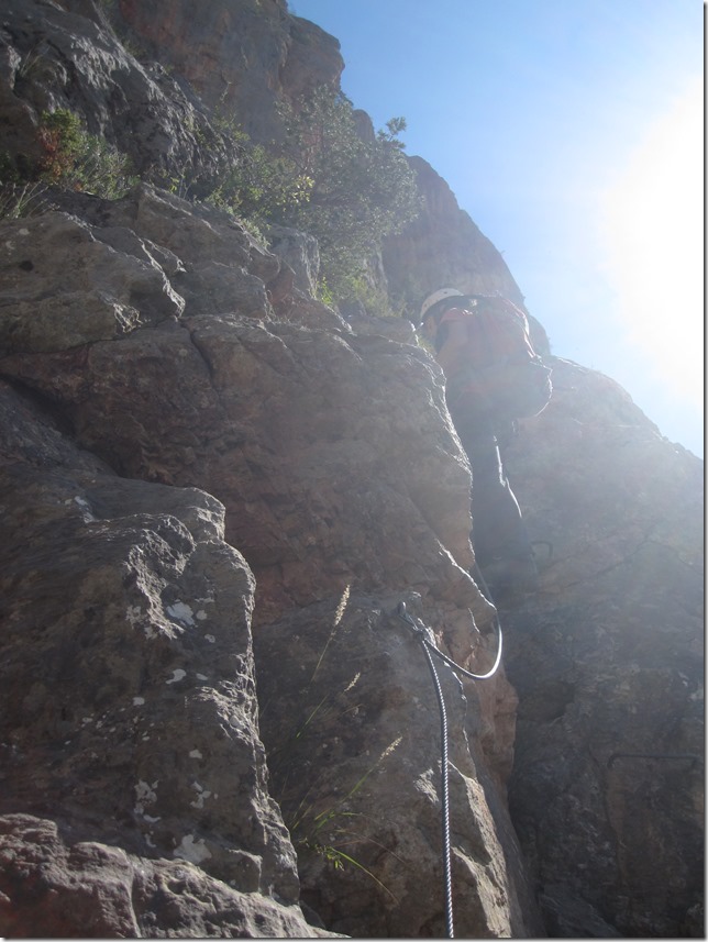 150905 France- Via Ferrata de la Falaise (8)